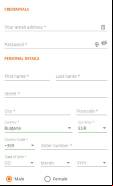 How to create an  at Betsson