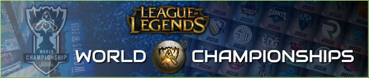 League of Legends World Championship esports bets